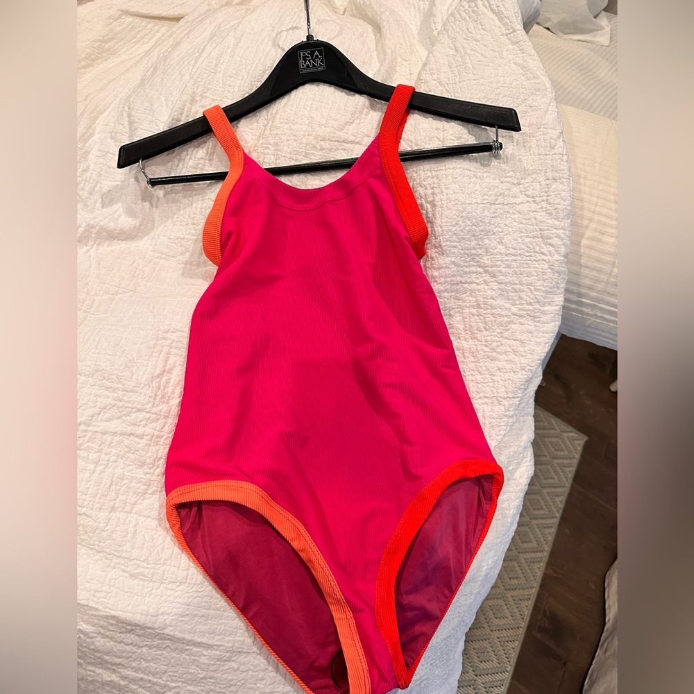 Beachriot bright multi-colored women’s one piece swimsuit